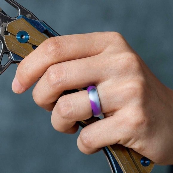 Silicone Wedding Rings For Women - DISNE - Picture 3 of 8